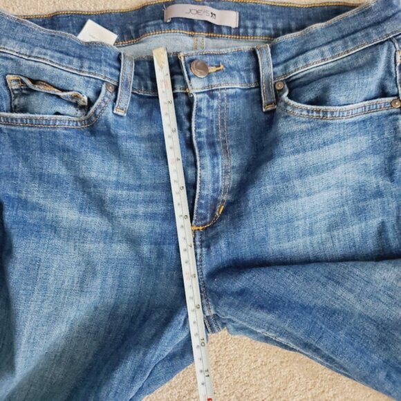 Anthropologie Joe's Jeans High Rise Skinny Distressed Ankle Stretch Jeans 32 - Picture 7 of 10